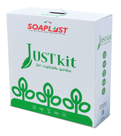 justkit packaging soaplast irrigazione per giardini